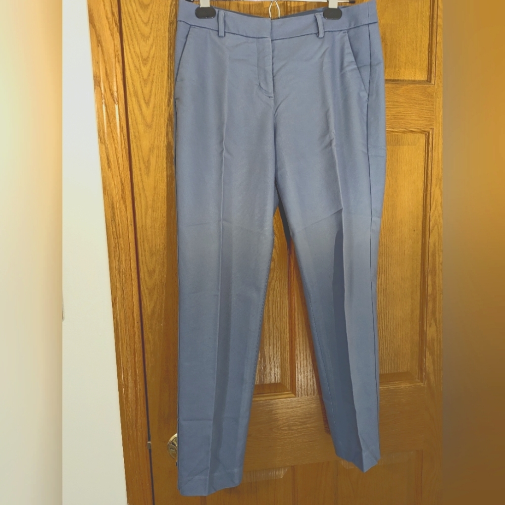 Express mid rise pants, size 8z smoky blue